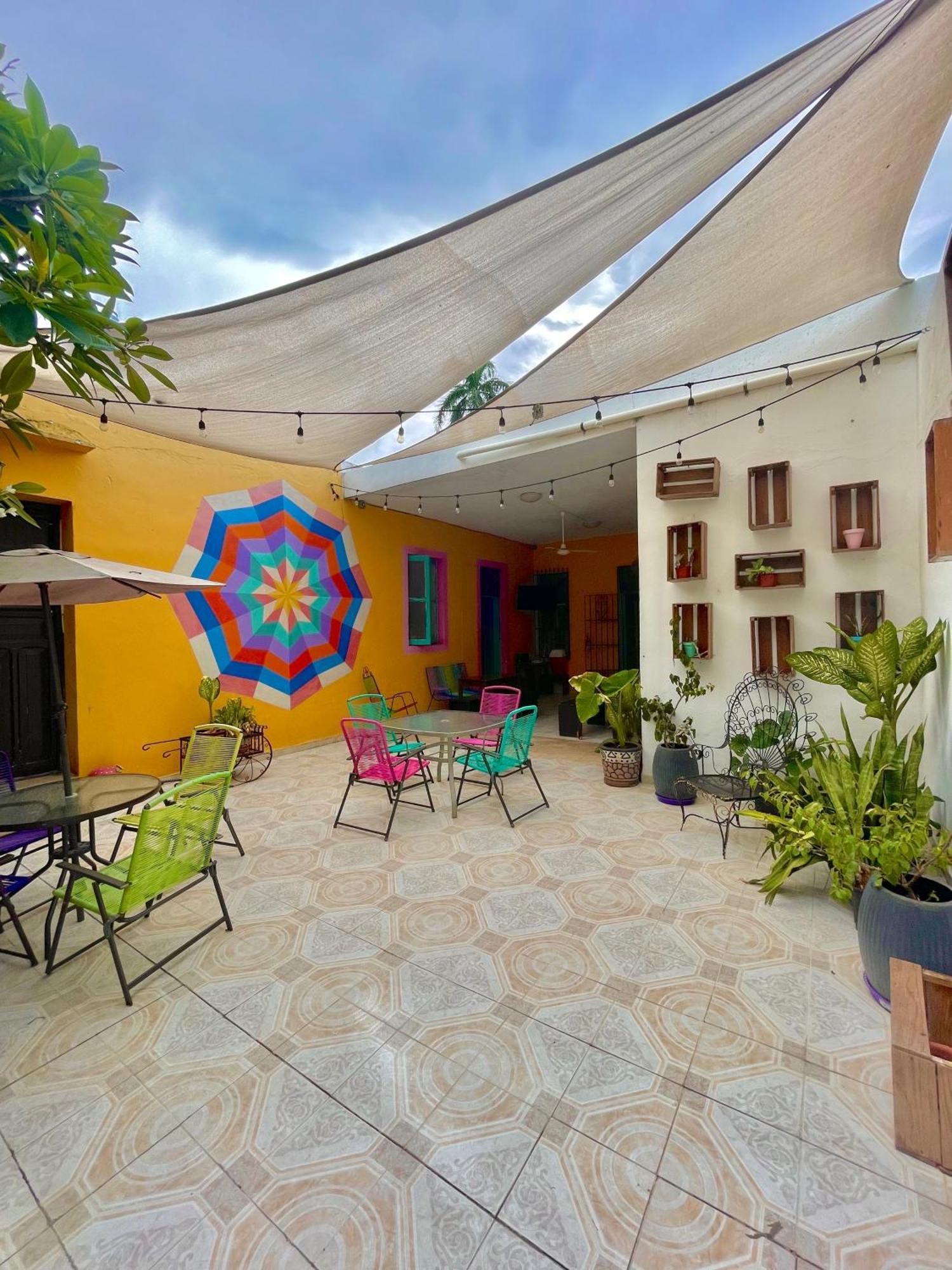 Hostal Rosa Mexicano 梅里达 外观 照片