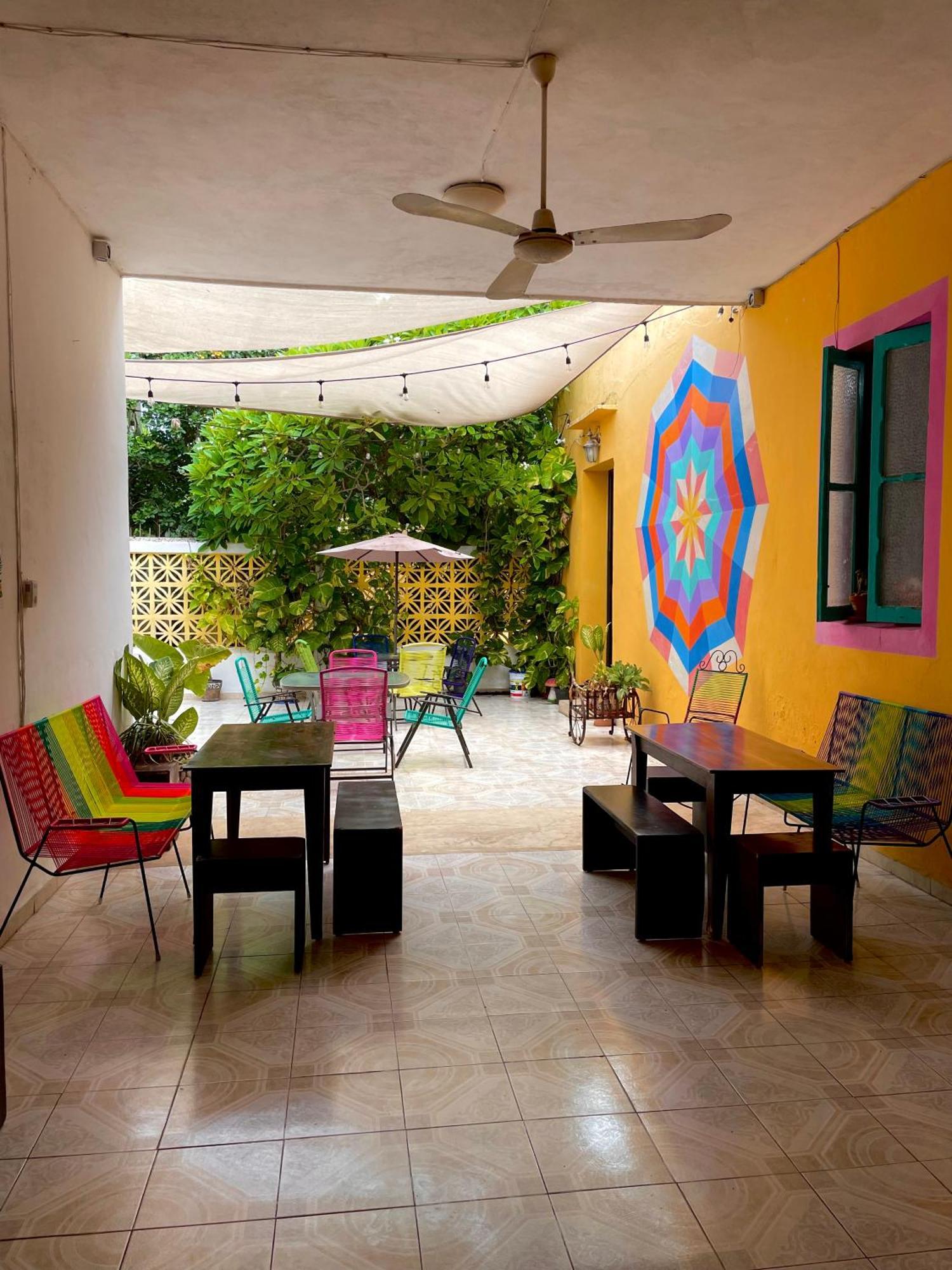 Hostal Rosa Mexicano 梅里达 外观 照片