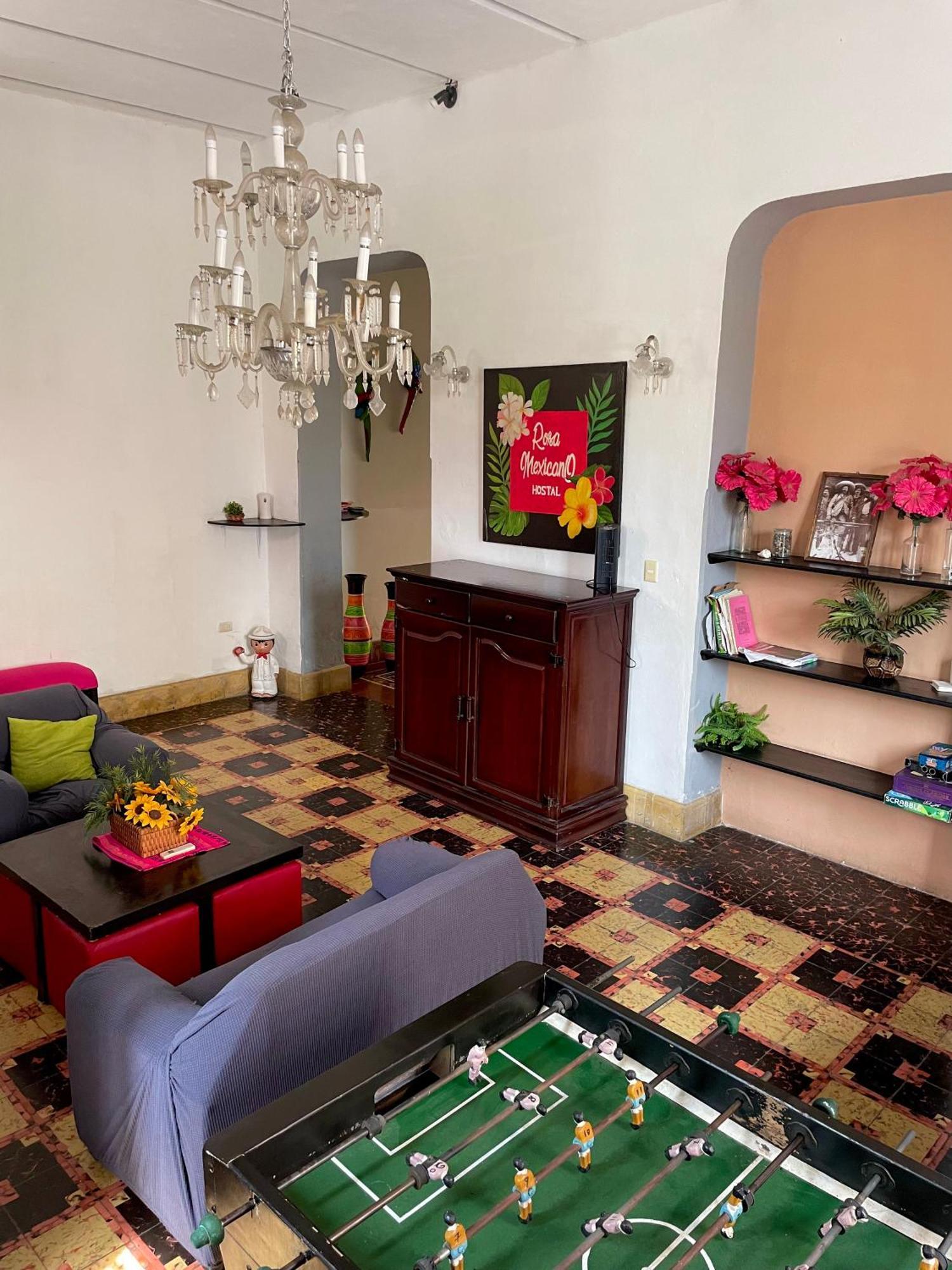 Hostal Rosa Mexicano 梅里达 外观 照片